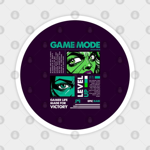 GAME MODE Magnet by artslaves